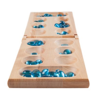 Hey! Play! Wooden Folding Mancala Game