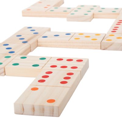 Hey! Play! Giant Wooden Dominoes Set at Tractor Supply Co.