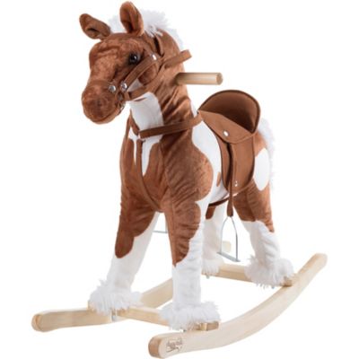 plush rocking horse