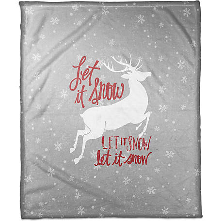 Holiday "LET IT SNOW"  Mini Paper Chandelier Lamp Shade Multi-Color any room