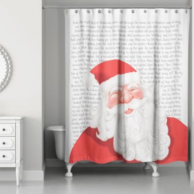 Shower Curtain At Tractor Supply, Santa Shower Curtain