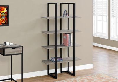 Monarch Specialties 4-Shelf Open Shelf Bookcase