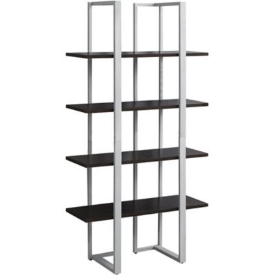 Image showing  4-Tier Metal Bookcase