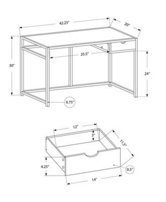 Image showing  Computer Desk, 42 in.