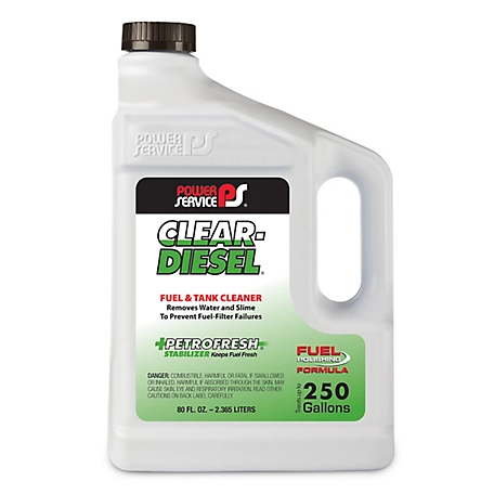 Power Service 80 oz. Clear Diesel Fuel and Tank Cleaner