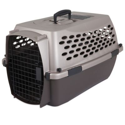 Image showing  1-Door Plastic Portable Pet Carrier