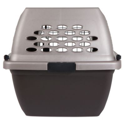 Image showing  1-Door Plastic Portable Pet Carrier