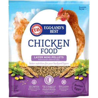 Eggland's Best Egg Layer Mini-Pellet Chicken Feed, 10 lb.