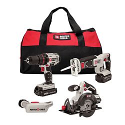 PORTER-CABLE Cordless 20V Drill/Driver & Saw Combo Tool Kit