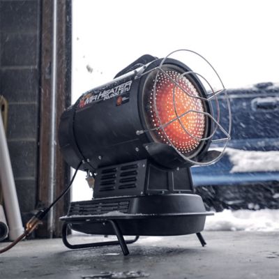 Image showing  Kerosene Portable Radiant Forced Air Heater, 1,750 sq. ft., 70,000 BTU