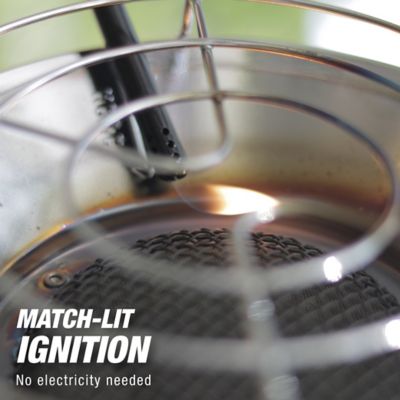 Image showing 5 th Mr. Heater Propane Original Tank Top Radiant Heater Cooker, 200 sq. ft., 15,000 BTU