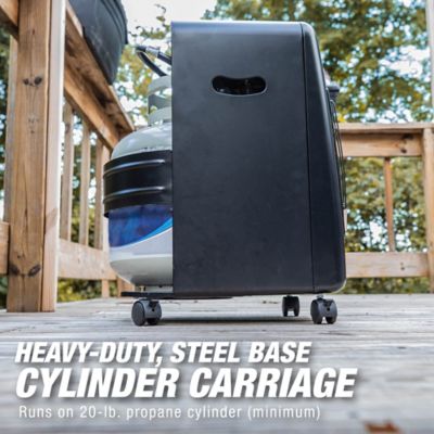 Image showing 5 th Mr. Heater Propane Cabinet Portable Radiant Heater, 450 sq. ft., 18,000 BTU