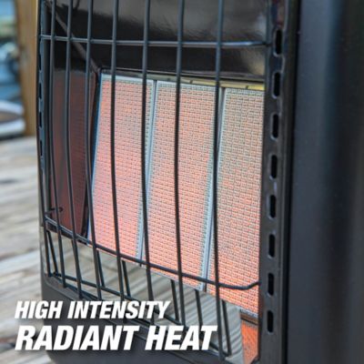 Image showing 7 th Mr. Heater Propane Cabinet Portable Radiant Heater, 450 sq. ft., 18,000 BTU