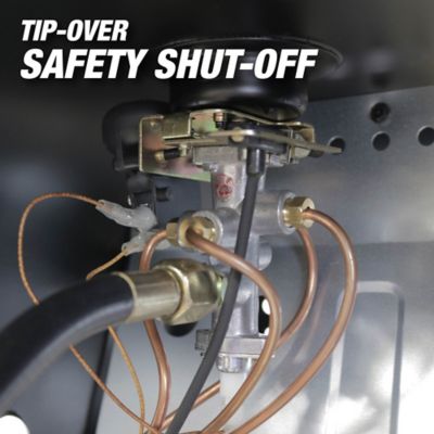 Image showing 9 th Mr. Heater Propane Cabinet Portable Radiant Heater, 450 sq. ft., 18,000 BTU