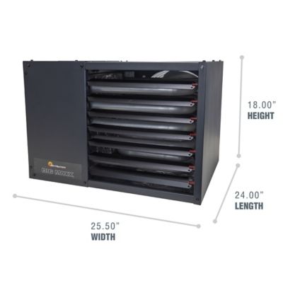 Image showing  Natural Gas Big Maxx Unit Heater, 2,667 sq. ft., 80,000 BTU