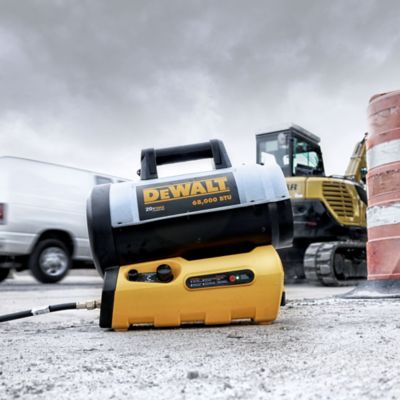 Image showing  68,000 BTU 20V Max Cordless Propane Forced Air Heater