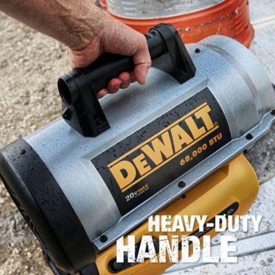 Image showing 9 th DEWALT 68,000 BTU 20V Max Cordless Propane Forced Air Heater