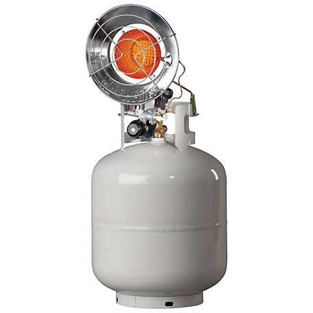 Mr. Heater 15,000 BTU Electronic Spark Radiant Propane Tank Top Heater
