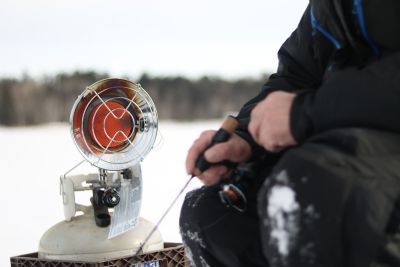 Image showing 9 th Mr. Heater Propane Electronic Spark Radiant Tank Top Heater, 375 sq. ft., 15,000 BTU