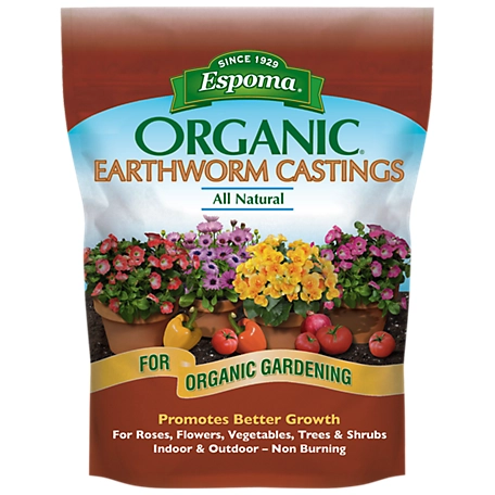 Espoma 4 lb. 66 sq. ft. Organic Earthworm Castings