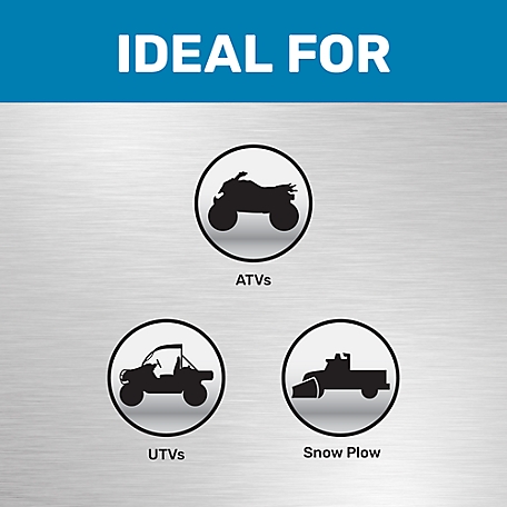 Ultra-Tow 12 Volt DC ATV/UTV Winch, 2,500-Lb. Capacity, Galvanized