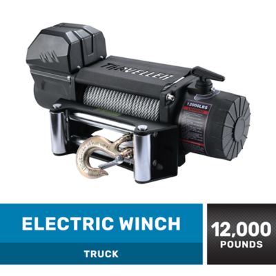 Traveller 12v Truck Electric Winch 12 000 Lb Capacity At Tractor Supply Co