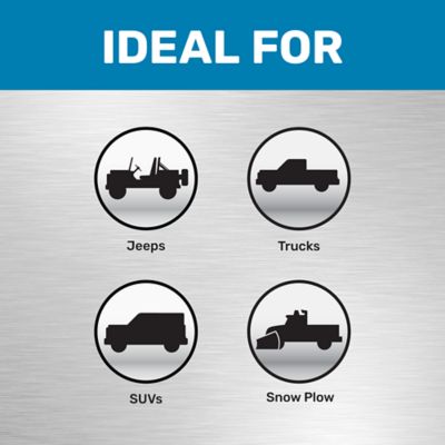 Image showing  12V Electric Truck Winch, 9,000 lb. Capacity, Steel Cable