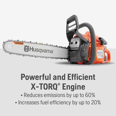 Image showing  435 e-Series 16 in. 40.9cc Gas Chainsaw