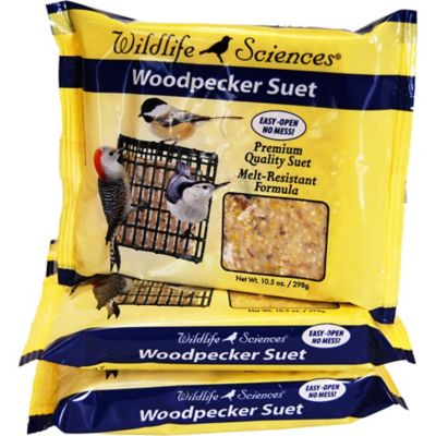 Wildlife Sciences Woodpecker No-Melt Suet Cakes