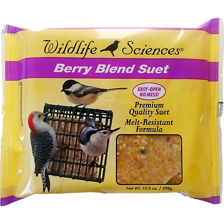 Wildlife Sciences Berry Blend No-Melt Suet Cakes