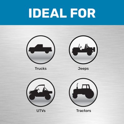 Image showing  1,400-Lumen Offroad Pod-Mount Lights with Amber Sides, 4 in., 2-Pack