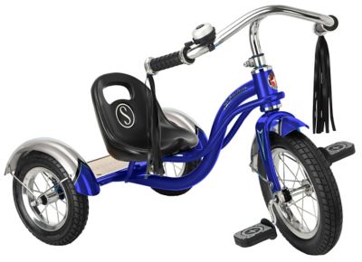 Schwinn Kids' Unisex 12 in. Roadster Classic Tricycle, Ages 2-4, Blue