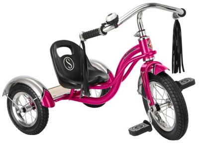 Schwinn Roadster Classic Tricycle, 12 in. Front Wheel, Ages 2 - 4, Pink