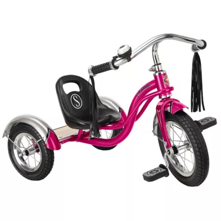 Schwinn 12" Unisex Kids Roadster Classic Tricycle Ages 2-4 Pink Tricycles