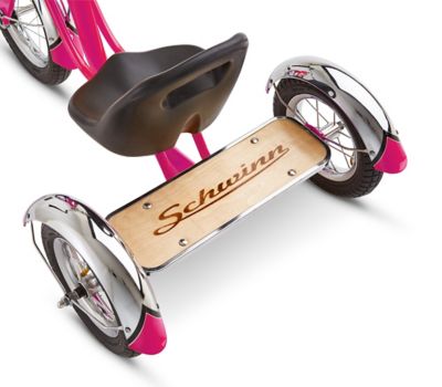 Image showing  Kids' Unisex 12 in. Roadster Classic Tricycle, Ages 2-4, Pink