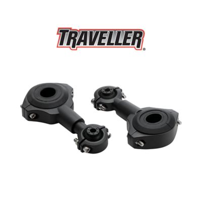 Image showing  Universal Tube Light Bar Mount Brackets, 2 pc.