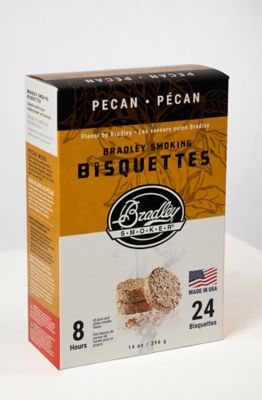 Bradley Smoker Pecan Flavor Bisquettes, 24-Pack