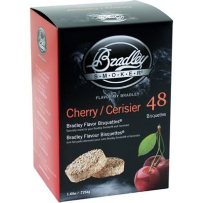 Bradley Smoker Cherry Flavor Bisquettes, 48-Pack