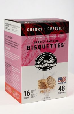 Bradley Smoker Cherry Flavor Bisquettes, 48-Pack