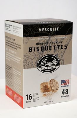 Bradley Smoker Mesquite Flavor Bisquettes, 48-Pack