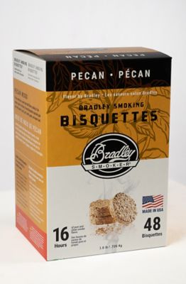 Bradley Smoker Pecan Flavor Bisquettes, 48-Pack