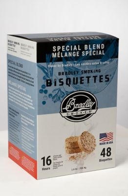 Bradley Smoker Special Blend Flavor Bisquettes, 48-Pack