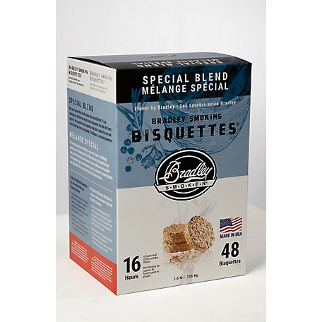 Bradley Smoker Special Blend Flavor Bisquettes, 48-Pack