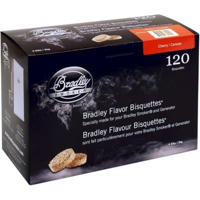 Bradley Smoker Cherry Flavor Bisquettes, 120-Pack