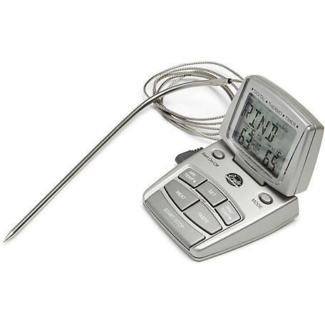 Bradley Smoker Digital Thermometer, Silver