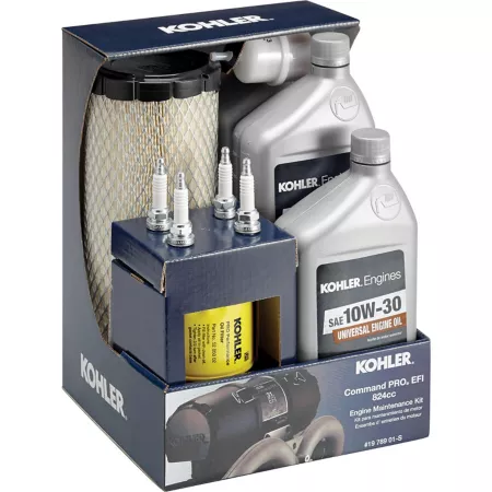 Kohler Engine Service Kit for Kohler Command Pro EFI 824 ECV850-880 Twin-Cylinder Engines Mower Maintenance & Tune Up Kits