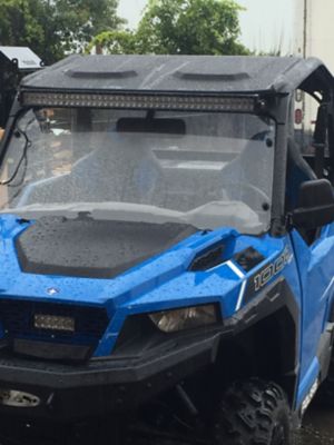 Image showing  Polyethylene ATV/UTV Top for Polaris General, Cooter Brown