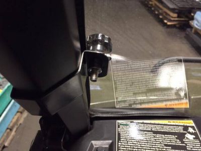 Image showing  Hard-Coated Windshield for 2015-2018 Mid-Size Polaris Rangers