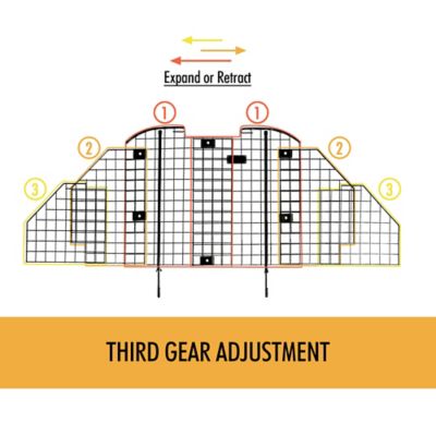 Image showing  SUV Vehicle Pet Barrier, 70 in. x 47 in.