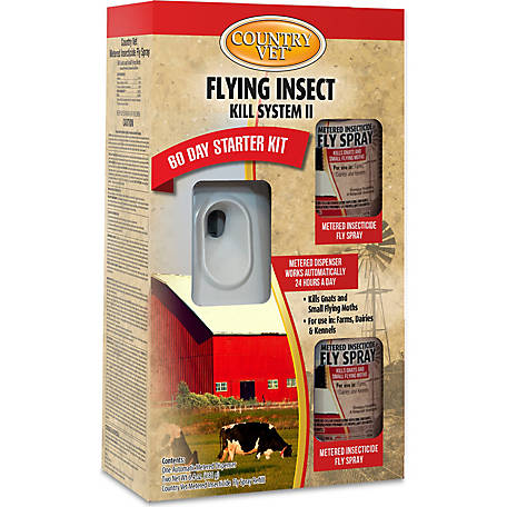 Country Vet Flying Insect Kill System II Horse Fly Repellent